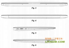 苹果于近日在美国得到新款MacBook Air外观设计专利认证