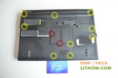 Thinkpad T420笔记本拆机清理风扇详细拆解教程多图！