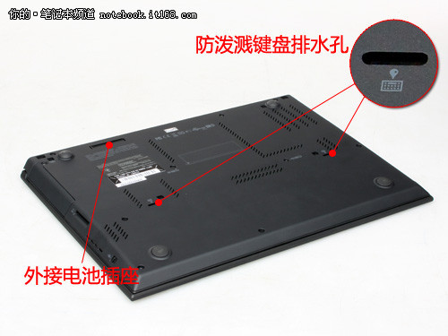 接口齐全 X1底部及侧面接口介绍