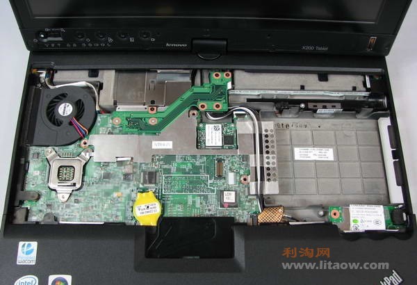 Thinkpad X200笔记本拆解